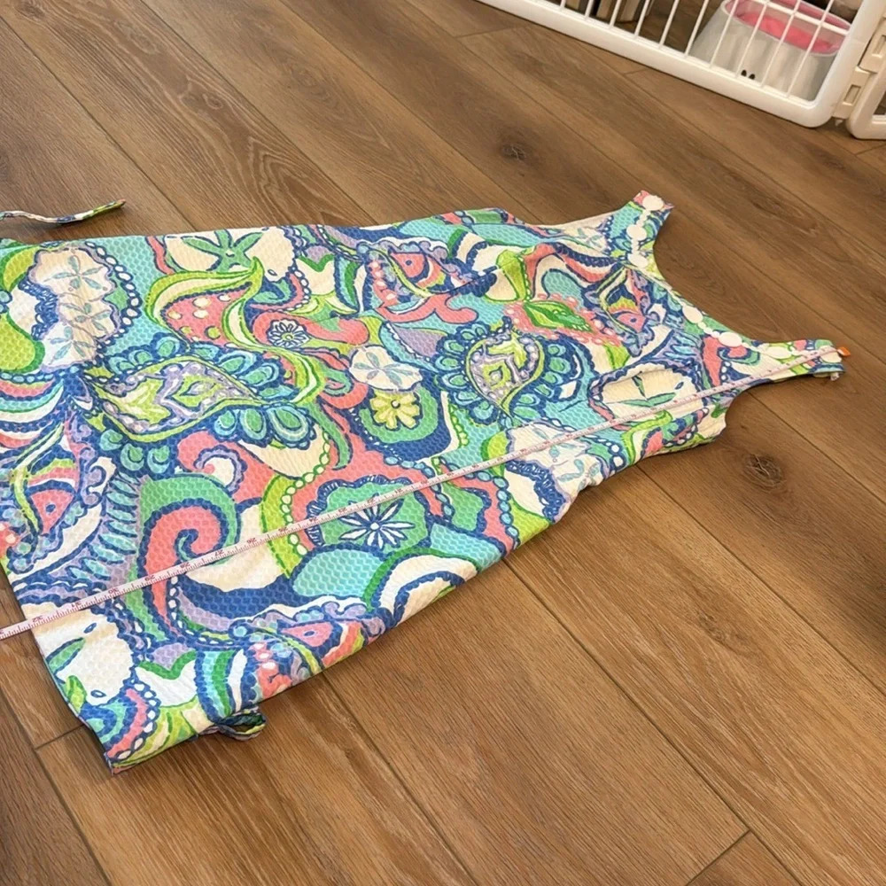 Like New Lilly Pulitzer Sand Dollar Paisley Shift Dress - Picture 9 of 16